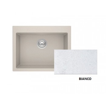 Sanitec Granite 815 Bianco Νεροχύτης 70 1B