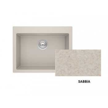 Sanitec Granite 815 Sabbia Νεροχύτης 70 1B