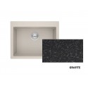 Sanitec Granite 815 Grafite Νεροχύτης 70 1B