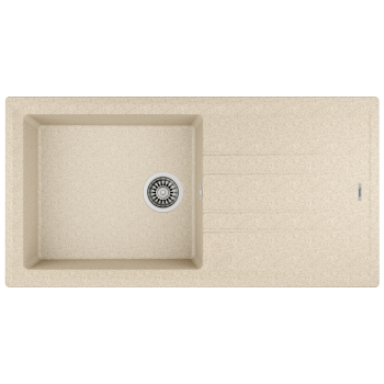 Teka Stone 60 L-TG 1C 1E Sandbeige Συνθετικός Γρανιτένιος Νεροχύτης 60cm