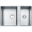 Franke ΑΝΟΞΕΙΔΩΤΟΙ ΝΕΡΟΧΥΤΕΣ BOX CENTER BWX 220-41-27 Inox 90 cm