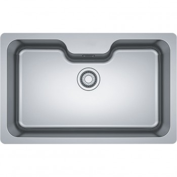 Franke Smartline Bell BCX 110-75 TL Λείος Inox Υποκαθήμενος Ανοξείδωτος Νεροχύτης 80 cm