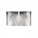 Sanitec Stainless Steel Sinks 11909 Επικαθήμενος Ανοξείδωτος Νεροχύτης 80cm