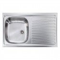 Sanitec Stainless Steel Sinks 11561 Ανοξείδωτος Νεροχύτης 45cm