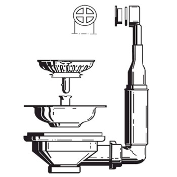 Sanitec 91-00-00516 Βαλβίδα Υπερχείλισης