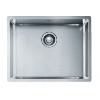 Franke Square BXX 210-54 Inox Λείος Υποκαθήμενος Νεροχύτης 54 cm