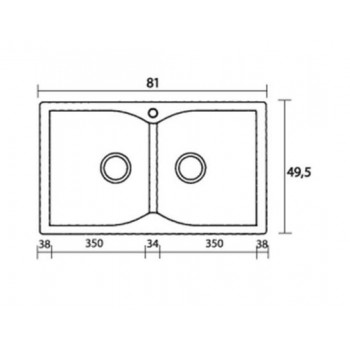 Sanitec Classic 322 Νεροχύτης