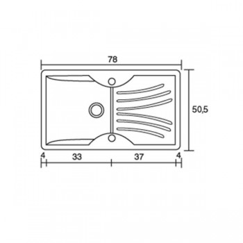 Sanitec Classic 327 Νεροχύτης